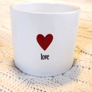 Ceramic trinket holder with heart ❤️